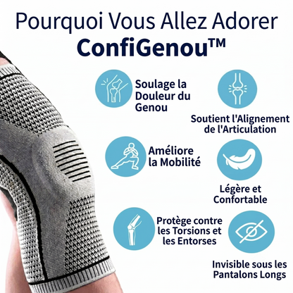 ConfiGenou™ | Retrouvez la liberté de bouger en toute confiance